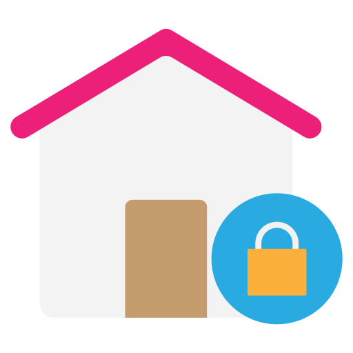 Secure, house, safe, lock, password, real icon - Download on Iconfinder