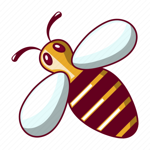 Animal, bee, cartoon, honey, insect, logo, yellow icon - Download on Iconfinder