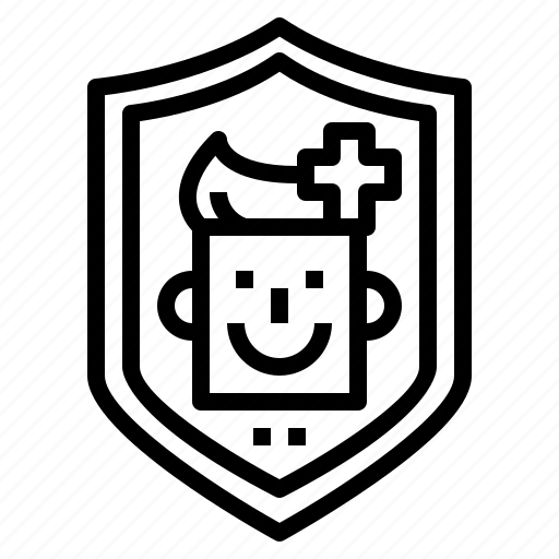 People, protected, safety, shield icon - Download on Iconfinder