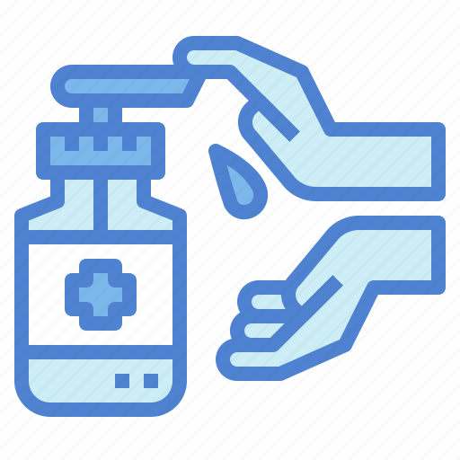 Alcohol, antibacterial, gel, hand, healthcare, sanitizer icon - Download on Iconfinder