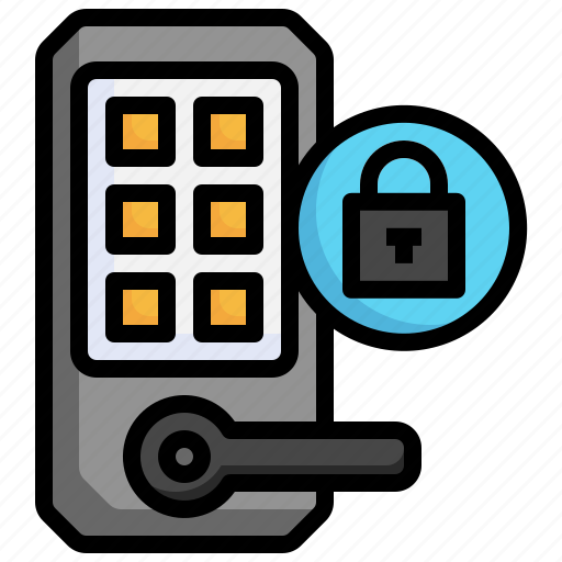 Door, lock, safety, security, protect, protection, smartphone icon - Download on Iconfinder