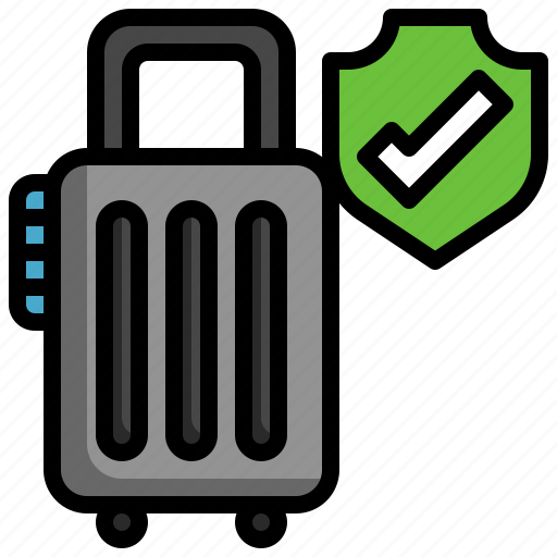 Luggage, protection, safety, security, protect, smartphone, computer icon - Download on Iconfinder