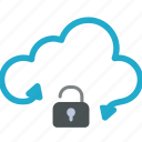 cloud, data, storage, lock, private, protected