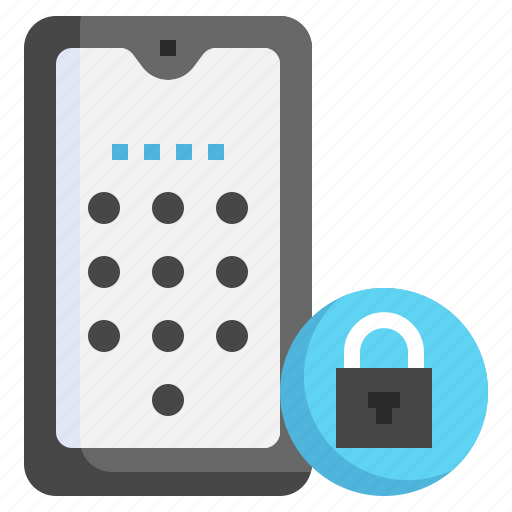 Smartphone, security, safety, protect, protection, computer, code icon - Download on Iconfinder