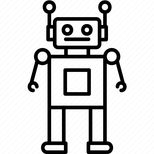 Robot, baby, bauble, game, plaything, toy icon - Download on Iconfinder