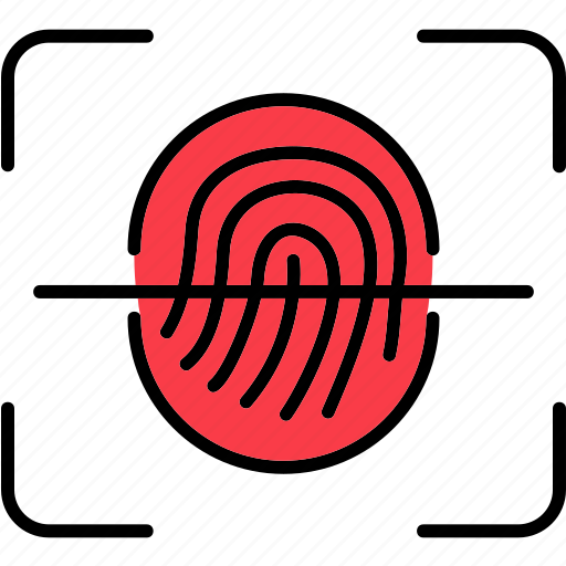 Finger, scanner, access, fingerprint, print, sensor, technology icon - Download on Iconfinder