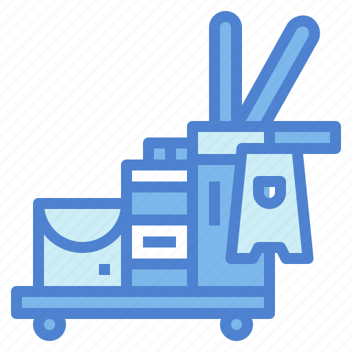 Cart, cleaning, equipment, trolly icon - Download on Iconfinder