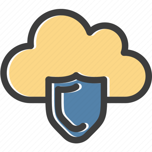 Cloud, rain, shield, weather icon - Download on Iconfinder