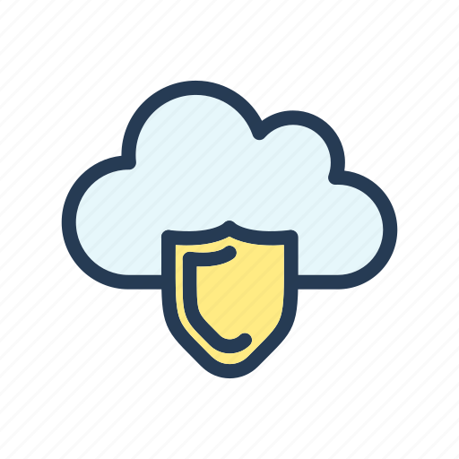 Cloud, rain, shield, weather icon - Download on Iconfinder