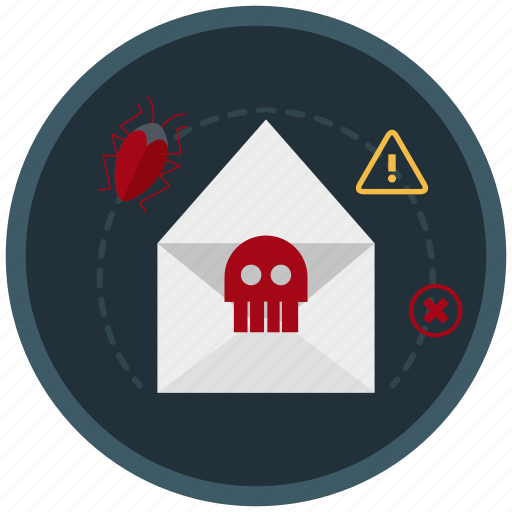 Blackmail, infected, mail, network, spam, virus icon - Download on Iconfinder