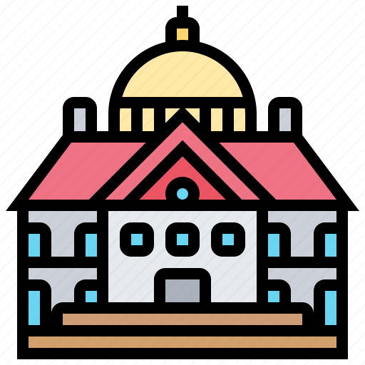 Authority, courthouse, judgment, justice, law icon - Download on Iconfinder
