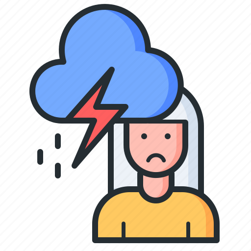 Apathy, sadness, depression, mood disorder icon - Download on Iconfinder