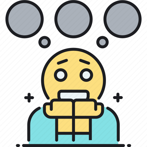 Afraid, fear, phobia, scared icon - Download on Iconfinder