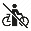 ban, bicycle, bicycle prohibited, no bicycle allowed, no bike, no bikes
