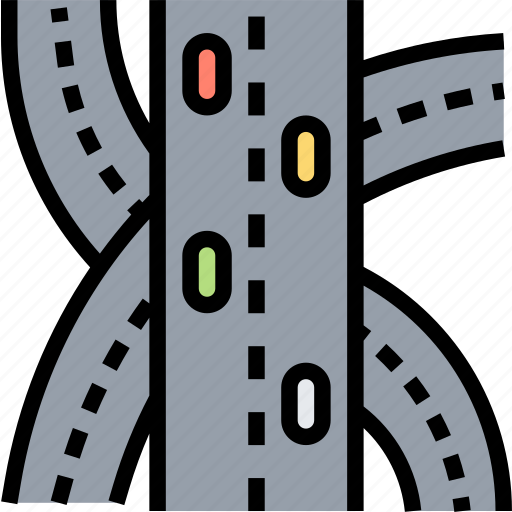 Transport, interchanges, highway, infrastructure, traffic icon - Download on Iconfinder