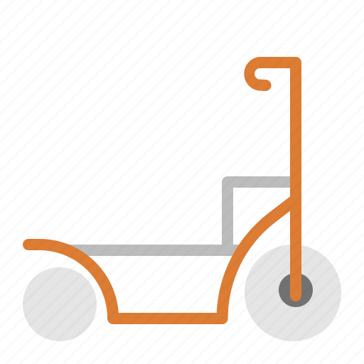 Public transport, scooter, traffic, transportation, travelling, vehicle icon - Download on Iconfinder