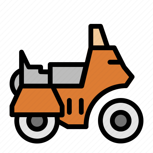 Motorbike, public transport, traffic, transportation, travelling, vehicle icon - Download on Iconfinder