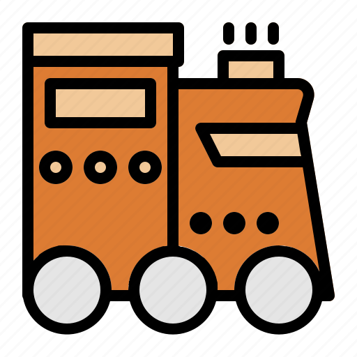 Public transport, traffic, train, transportation, travelling, vehicle icon - Download on Iconfinder