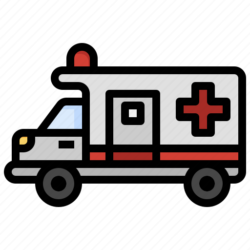 Ambulance, automobile, emergency, medical, transportation, vehicle icon - Download on Iconfinder