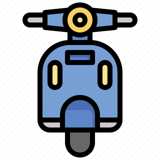 Automobile, motorbike, motorcycle, scooter, transport, transportation, vehicle icon - Download on Iconfinder