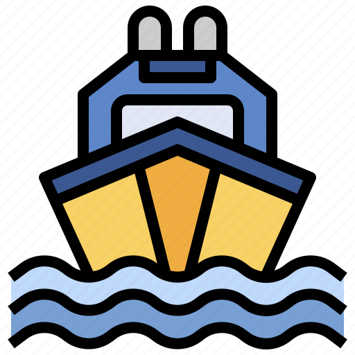 Boat, cruise, ferry, ship, transport, transportation, yacht icon - Download on Iconfinder