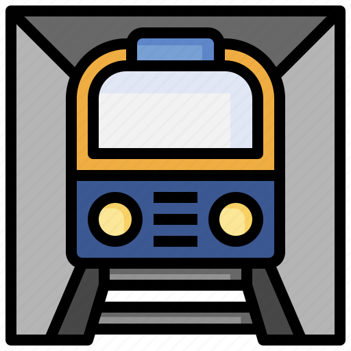 Metro, public, subway, tracks, train, transport, transportation icon - Download on Iconfinder
