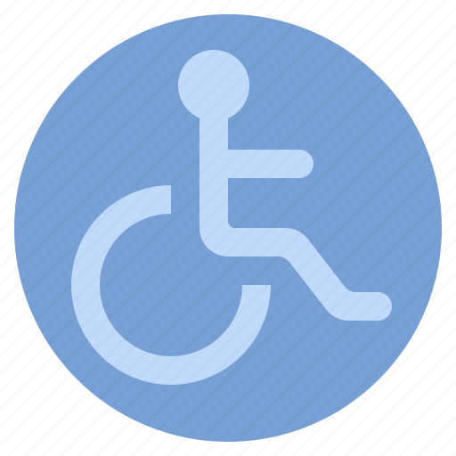 Disability, disabled, handicap, sign, signaling, wheelchair icon - Download on Iconfinder