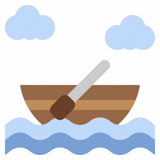 Boat, boating, canoe, city, rowboat, rowing, transportation icon - Download on Iconfinder