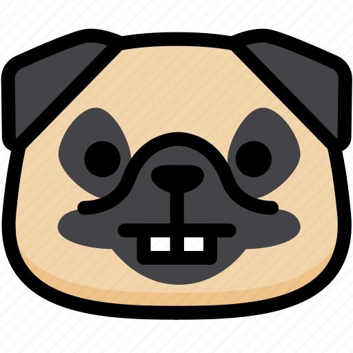 Dog, emoji, emotion, expression, face, feeling, nerd icon - Download on Iconfinder