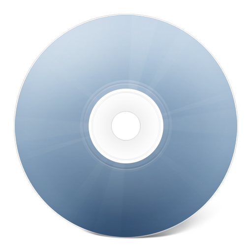 Cd, avant, bleu icon - Free download on Iconfinder