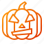 emoji, emoticon, halloween, lantern, pumpkin, scary, spooky 