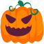 laughing, pumpkin, halloween, vegetable, food, face, expression, spooky, illustration, scary, horror 