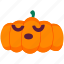 sleeping, pumpkin, halloween, vegetable, food, face, expression, spooky, illustration, scary, horror 