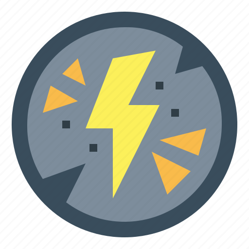 Bolt, electricity, light, lightning, thunder icon - Download on Iconfinder