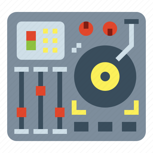 Electronics, mixing, multimedia, party icon - Download on Iconfinder