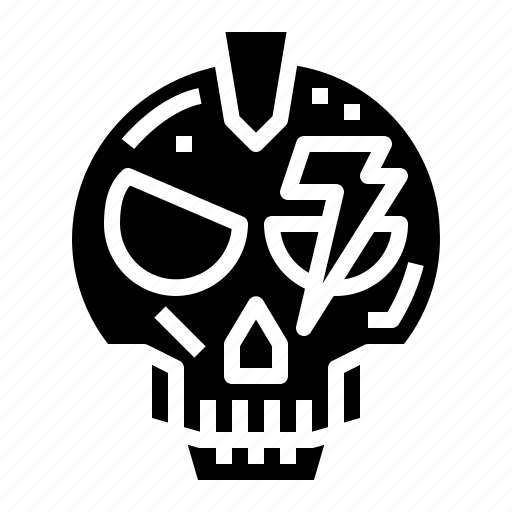 Bolt, bone, head, skull icon - Download on Iconfinder