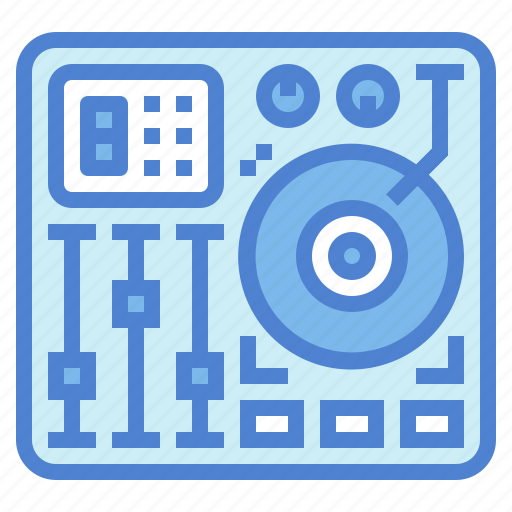 Electronics, mixing, multimedia, party icon - Download on Iconfinder