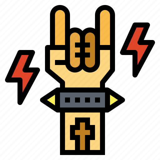 Hand, heavy, punk, rock icon - Download on Iconfinder