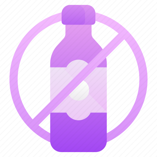 No plastic bottle, no plastic, no bottle, no drink, drink prohibited icon - Download on Iconfinder