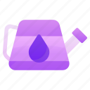 watering can, watering pot, sprinkling can, gardening, watering plant