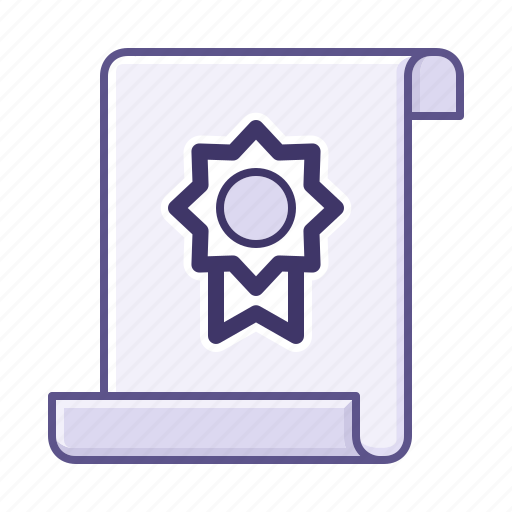 Certification, document icon - Download on Iconfinder
