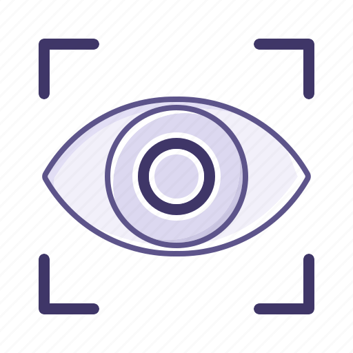 Iris, scan, security icon - Download on Iconfinder