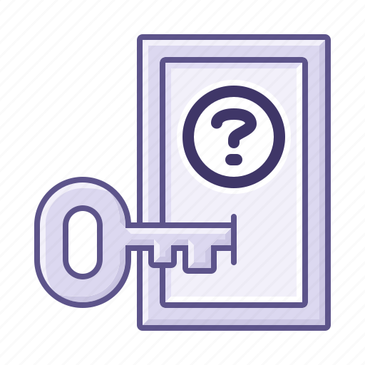 Key, mobile, question icon - Download on Iconfinder