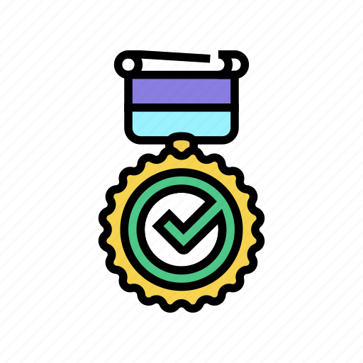 Medal, quality, approve, mark, product, certificate icon - Download on Iconfinder