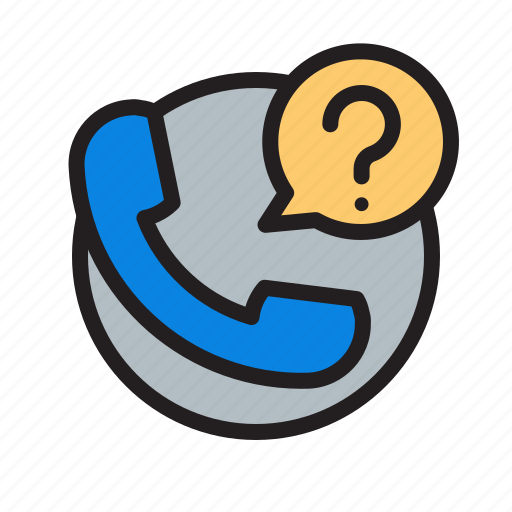 Question, mark, user, problem, phone, support, information icon - Download on Iconfinder