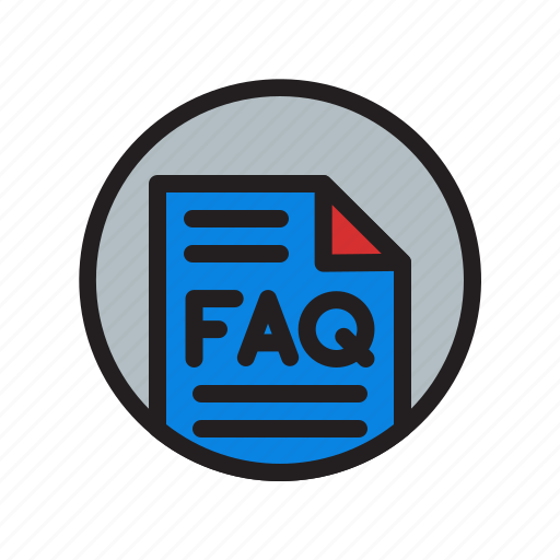 Faq, question, answer, document, manual, support, information icon - Download on Iconfinder