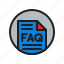 faq, question, answer, document, manual, support, information 