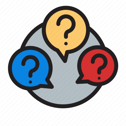 Question, mask, chat, bubble, support, information icon - Download on Iconfinder