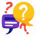 talk, discussion, chat, question, questions, stickers, sticker 