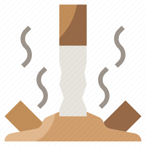 Butt, cigarette, hands, healthcare, medical, quit, smoking icon - Download on Iconfinder